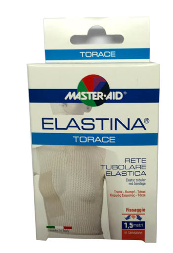 RETE TUBOLARE ELASTICA IPOALLERGENICA MASTER-AID ELASTINA TORACE 5 MT IN TENSIONE CALIBRO 8 CM - Farmacia Mastrangelo 