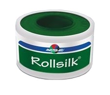 CEROTTO IN ROCCHETTO MASTER-AID ROLLSILK SETA 5X1,25 - Farmacia Mastrangelo 