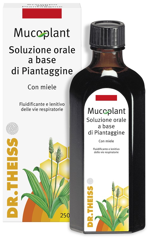 THEISS MUCOPLANT PIANTAGGINE 250 ML - Farmacia Mastrangelo 