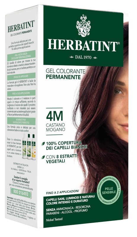 HERBATINT 4M CASTANO MOGANO 150 ML - Farmacia Mastrangelo 