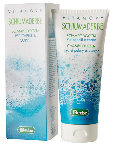SCHIUMADERBE SCIAMPODOCCIA PER CAPELLI E CORPO 200 ML - Farmacia Mastrangelo 