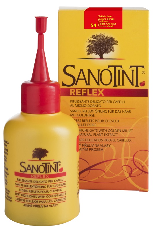 SANOTINT REFLEX CASTANO DORATO 80 ML - Farmacia Mastrangelo 