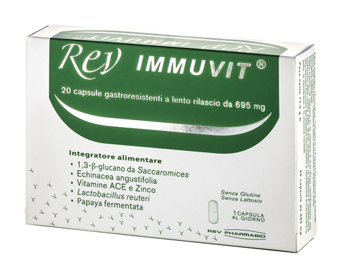REV IMMUVIT 20 CAPSULE - Farmacia Mastrangelo 