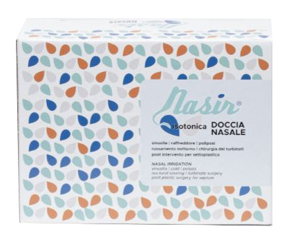 SOLUZIONE FISIOLOGICA ISOTONICA STERILE NASIR IN SCATOLA CON6 SACCHE VERSIONE LUER LOCK DA 500ML - Farmacia Mastrangelo 