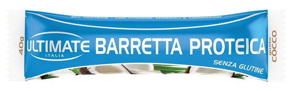 ULTIMATE BARRETTA PROTEICA COCCO 40 G 1 PEZZO - Farmacia Mastrangelo 