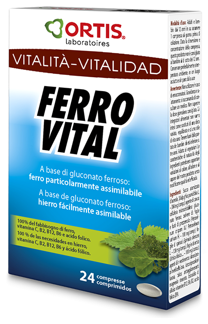 FERRO VITAL PLUS 24 COMPRESSE - Farmacia Mastrangelo 