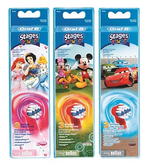 ORAL-B EB10/3K RICAMBI KIDS - Farmacia Mastrangelo 