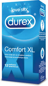 PROFILATTICO DUREX COMFORT XL 12 PEZZI - Farmacia Mastrangelo 