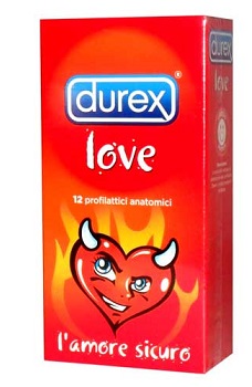 PROFILATTICO DUREX LOVE 12 PEZZI - Farmacia Mastrangelo 