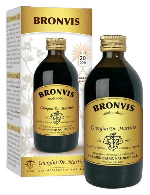 BRONVIS LIQUIDO ANALCOLICO 200 ML - Farmacia Mastrangelo 