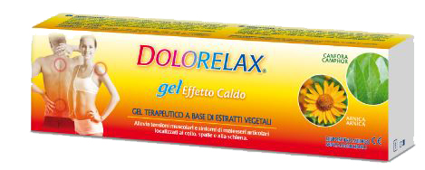 DOLORELAX GEL EFFETTO CALDO 75 ML - Farmacia Mastrangelo 