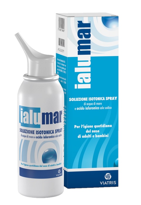 SOLUZIONE ISOTONICA SPRAY DI ACQUA DI MARE ACIDO IALURONICO SALE SODICO PER IGIENE NASO ADULTI E BAMBINI 100ML - Farmacia Mastrangelo 