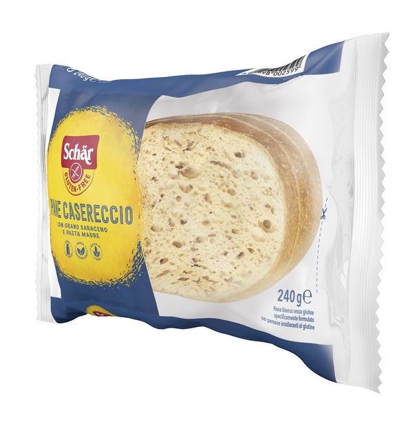 SCHAR PANE CASERECCIO SENZA LATTOSIO 240 G - Farmacia Mastrangelo 