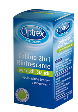 GOCCE OCULARI OPTREX ACTIDROPS 2IN1 RINFRESCANTE OCCHI STANCHI 1 PEZZO - Farmacia Mastrangelo 
