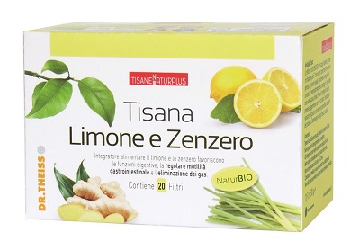 NATURPLUS TISANA LIMONE/ZENZERO 20 FILTRI - Farmacia Mastrangelo 