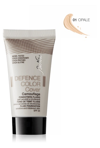 DEFENCE COLOR COVER FONDOTINTA FLUIDO 01 OPALE 30 ML - Farmacia Mastrangelo 