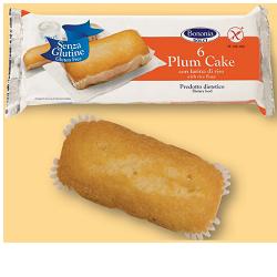 BONONIA PLUMCAKE CON FARINA DI RISO SENZA GLUTINE 6 X 36 G - Farmacia Mastrangelo 