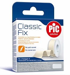 CEROTTO IN ROCCHETTO CLASSIC FIX WHITE 2,5X500 CM FUSTELLA - Farmacia Mastrangelo 