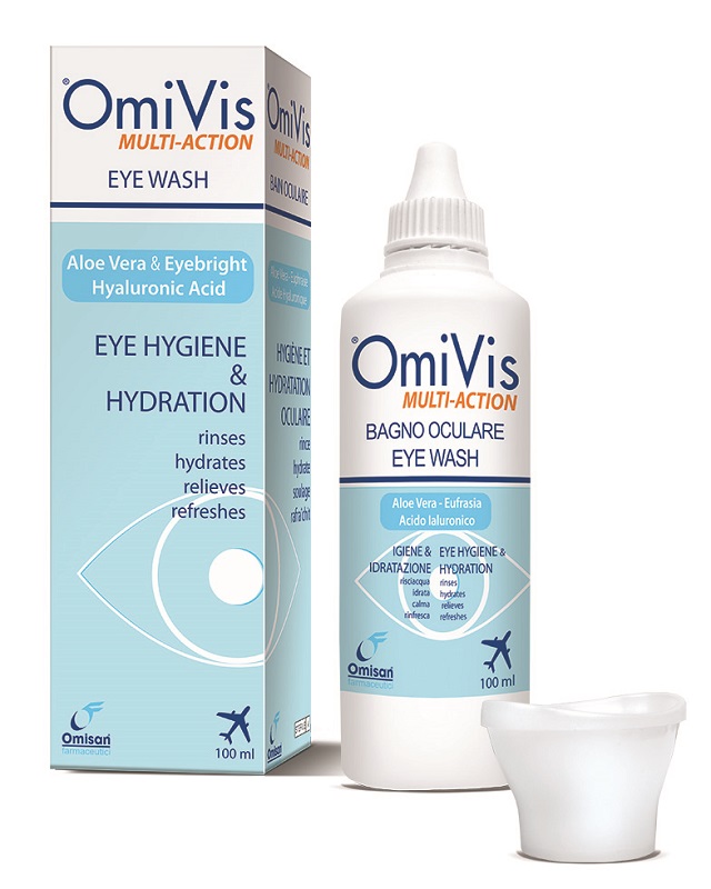 OMIVIS BAGNO OCULARE FLACONE 100 ML - Farmacia Mastrangelo 