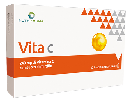 VITA C 20 TAVOLETTE MASTICABILI - Farmacia Mastrangelo 