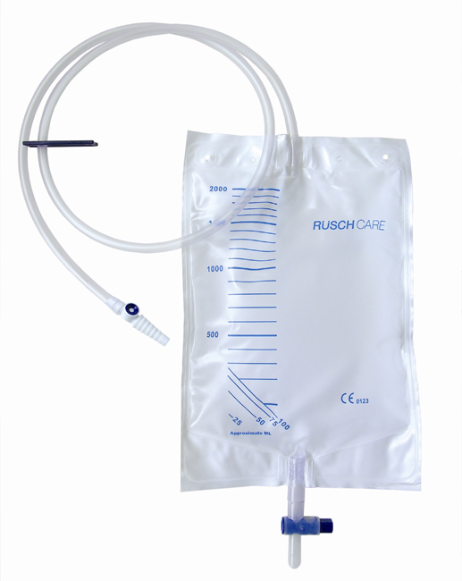 SACCA DI DRENAGGIO LETTO PER INCONTINENZA 2000ML IN PVC CON VALVOLA DI NON RITORNO E SCARICO STERILE CON TUBO DI RACCORDO 120CM 1 PEZZO RIUTILIZZABILE - Farmacia Mastrangelo 