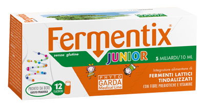 FERMENTIX JUNIOR 12 FLACONCINI 5 MILIARDI - Farmacia Mastrangelo 