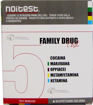 FAMILY DRUG TEST 5 URINE - Farmacia Mastrangelo 
