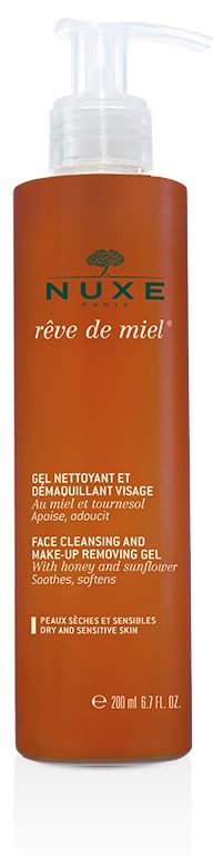 NUXE REVE DE MIEL GEL STRUCCANTE E DETERGENTE 200 ML - Farmacia Mastrangelo 