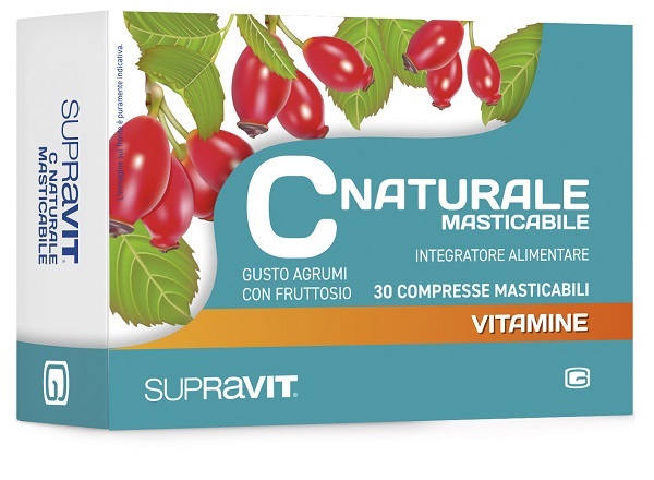 SUPRAVIT C NATURALE 30 COMPRESSE MASTICABILI - Farmacia Mastrangelo 