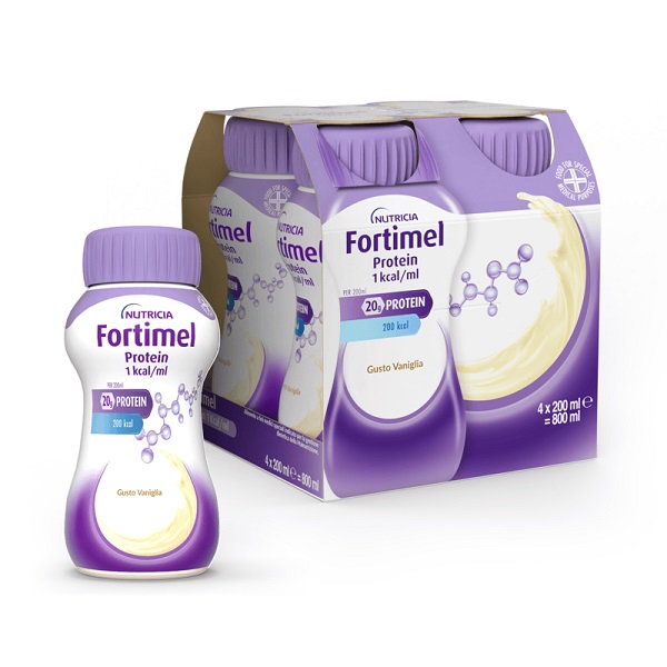 FORTIMEL VANIGLIA 200 ML 4 PEZZI - Farmacia Mastrangelo 