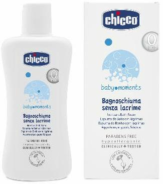 CHICCO COSMETICI BABY MOMENTS BAGNOSCHIUMA 500 ML - Farmacia Mastrangelo 