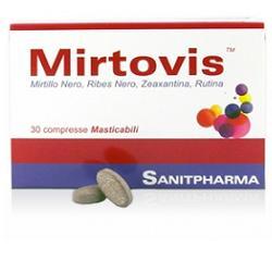 MIRTOVIS 30 COMPRESSE MASTICABILI - Farmacia Mastrangelo 