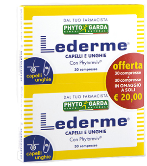 LEDERME CAPELLI UNGHIE 30 COMPRESSE - Farmacia Mastrangelo 