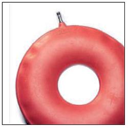 CIAMBELLA PER INVALIDI GONFIABILE IN GOMMA TEAM DELUXE IN SACCHETTO DIAMETRO 43 CM 1 PEZZO - Farmacia Mastrangelo 