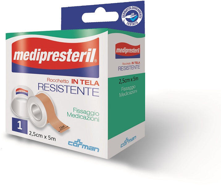 CEROTTO IN ROCCHETTO IN TELA MEDIPRESTERIL 5X250CM - Farmacia Mastrangelo 