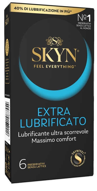 PROFILATTICO SKYN EXTRA LUBRIFICATO 6 PEZZI - Farmacia Mastrangelo 