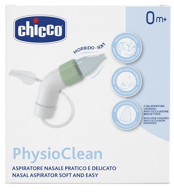 ASPIRATORE NASALE CHICCO PHYSIOCLEAN - Farmacia Mastrangelo 