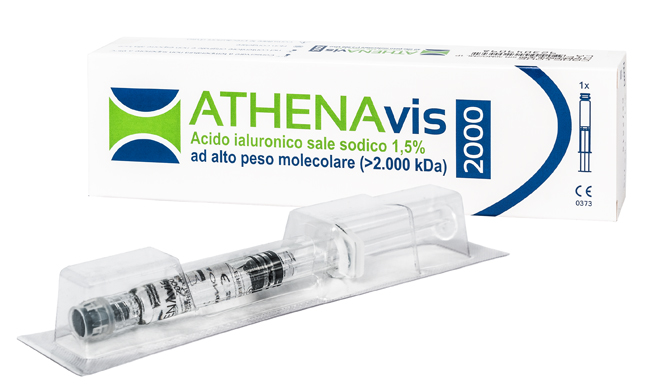 SIRINGA INTRA-ARTICOLARE ATHENAVIS 2000 ACIDO IALURONICO 1,5% 30MG 2 ML - Farmacia Mastrangelo 