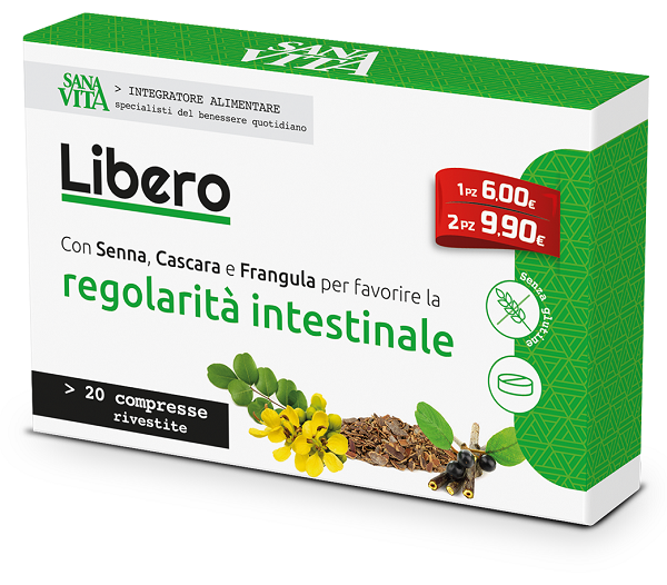 SANAVITA LIBERO 20 COMPRESSE - Farmacia Mastrangelo 