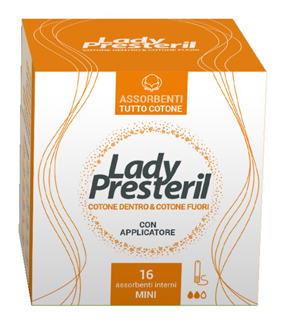 LADY PRESTERIL ASSORBENTI INTERNI MINI 16 PEZZI - Farmacia Mastrangelo 