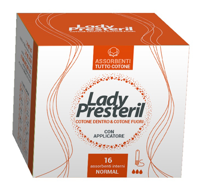 LADY PRESTERIL ASSORBENTI INTERNI NORMAL 16 PEZZI - Farmacia Mastrangelo 