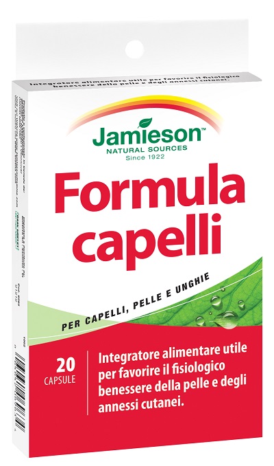 JAMIESON FORMULA CAPELLI 20 PERLE - Farmacia Mastrangelo 