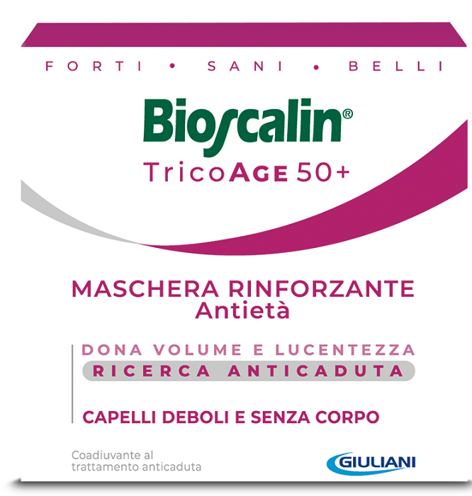 BIOSCALIN TRICOAGE MASCHERA RINFORZANTE ANTIETA' 200 ML - Farmacia Mastrangelo 
