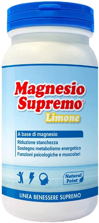 MAGNESIO SUPREMO LIMONE POLVERE 150 G - Farmacia Mastrangelo 