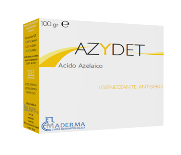 AZYDET SAPONE SOLIDO DETERGENTE VISO CORPO 100 G - Farmacia Mastrangelo 