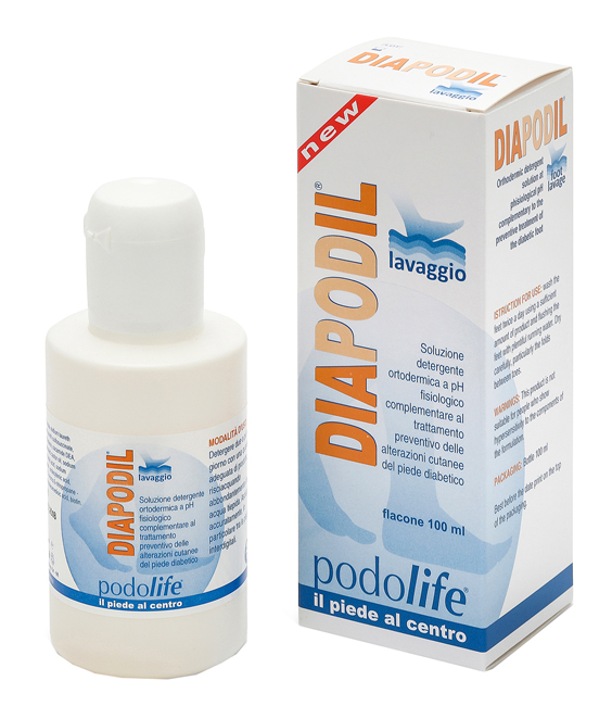 DIAPODIL LAVAGGIO SOLUZIONE DETERGENTE ORTODERMICO 100 ML - Farmacia Mastrangelo 