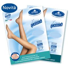 SAUBER CALZA AUTOREGGENTE 140 DENARI MAGLIA MICRORETE NEUTRO BEIGE 2 LINEA CLASSICA - Farmacia Mastrangelo 