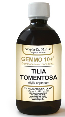GEMMO 10+ TIGLIO ARGENTEO LIQUIDO ANALCOLICO 500 ML - Farmacia Mastrangelo 