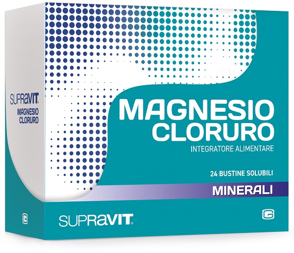 SUPRAVIT MAGNESIO CLORURO 24 BUSTINE - Farmacia Mastrangelo 