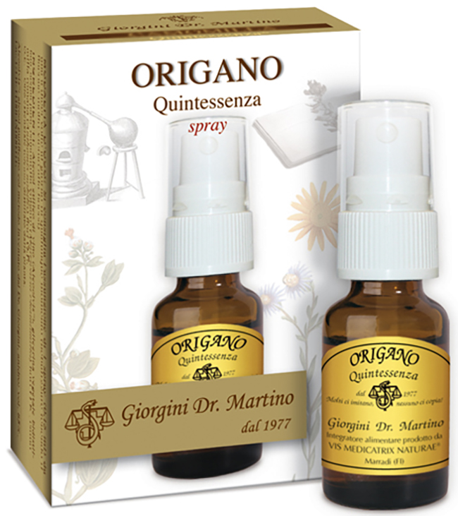 ORIGANO QUINTESSENZA SPRAY 15 ML - Farmacia Mastrangelo 